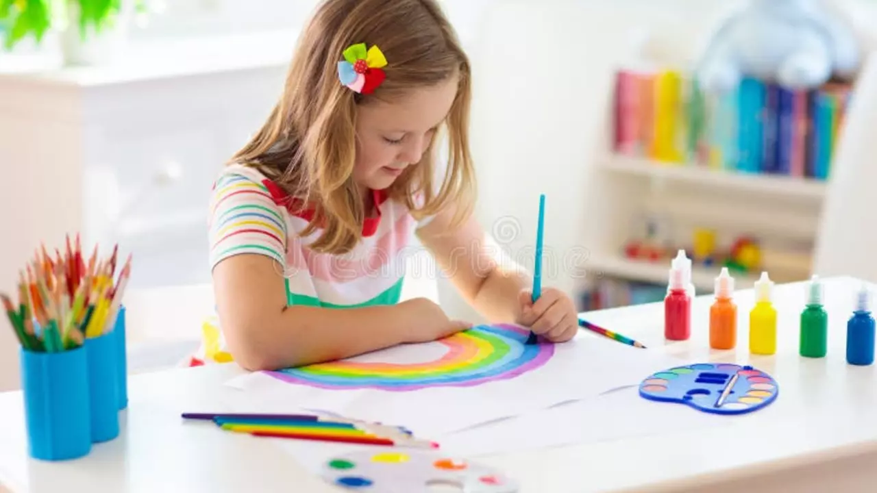 What is the importance of arts and crafts for a child?